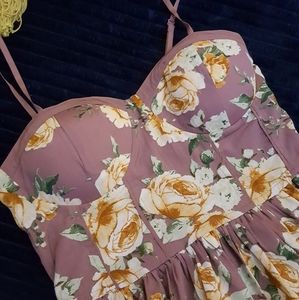 Floral summer dress